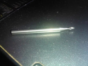.0625 ZOLL 1/16 ZOLL 2 FLÖTEN EINENDIG STUMMELLÄNGE HARTMETALL SCHAFTFRÄSER - Bild 1 von 1
