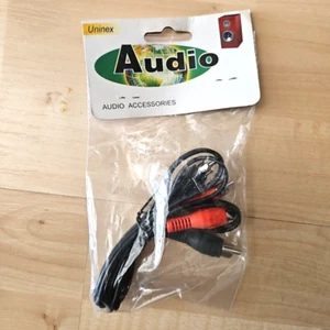 3ft 2 RCA Male / 2 RCA Male, High Quality Audio Cable 3 ft NEW - Picture 1 of 2