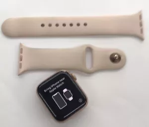 Apple Watch Series 4 GPS+LTE w/ 40MM Gold Aluminum Case & Pink Sand Sport Band - Picture 1 of 8