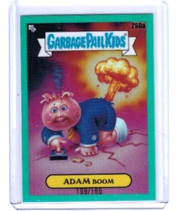2024 Topps Chrome Garbage Pail Kids Adam Boom Aqua Refractor #'ed 199/199 260a - Picture 1 of 1