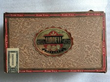 RARE THIBODEAU LINDELL SIGN CIGAR BOX MONTREAL QUEBEC CANADA TOBACCO HAVANAS