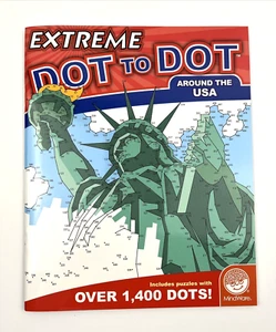 Extreme Dot to Dot Around the USA - Includes puzzles with over 1400 dots! - Picture 1 of 8