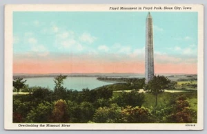 Postkarte Floyd Monument Sioux City Iowa - Bild 1 von 2