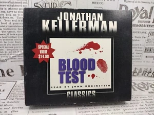 JOHNATHAN KELLERMAN BLOOD TEST ABRIDGED CD AUDIOBOOK - Imagen 1 de 7