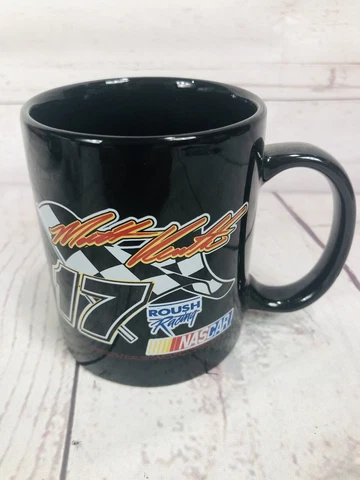 Vtg MATT KENSETH #17 NASCAR Dewalt Rousch RACING CERAMIC MUG CUP Cover