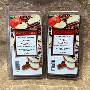 Colonial Candle APPLE ALLSPICE Fragrance Wax Melt Set Of 2 - Picture 1 of 2