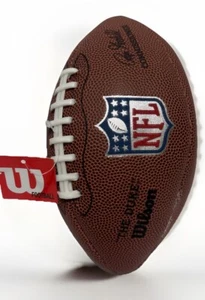 Wilson Brauner NFL American Football Mini Replica The Duke Verbundmeterial Ball - Bild 1 von 3