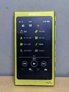 Sony Walkman NW-A35 Yellow 16GB High-Resolution Audio Music Player Japan Tested - Picture 1 of 5