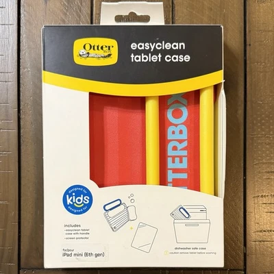 OtterBox EasyClean Apple iPad mini 6 (8.3") Case Hearts & Crafts Red Yellow–New - Image 1 of 3