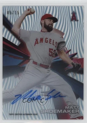 2015 Topps High Tek /15 Matt Shoemaker #HT-MSR Auto - Image 1 of 2