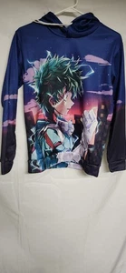 My Hero Academia Lzuku Midoriya Lightweight Hoodie. Boys Size Large - Picture 1 of 4