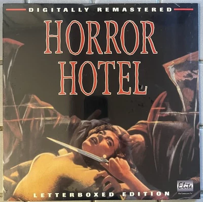 Horror Hotel (1960) Laserdisc LD City Of The Dead Christopher Lee NEW SEALED - Image 1 of 2