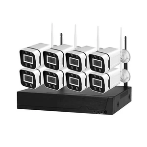 Wireless Security Camera System Set Wifi 1080P Home CCTV 8CH NVR Outdoor NightX8 - Picture 1 of 12