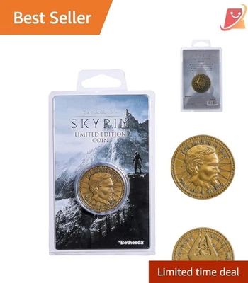 Moneda The Elder Scrolls Daggerfall Morrowind Skyrim Imperiales Coleccionable Foto 1 de 4