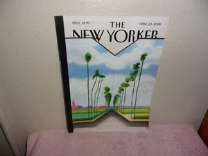 THE NEW YORKER  MAGAZINE..  ALL ABOUT TOWN"    APRIL  23., 2018 - Picture 1 of 4