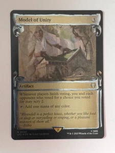 Model of Unity (Showcase Scrolls) Commander: LOTR  - Imagen 1 de 2