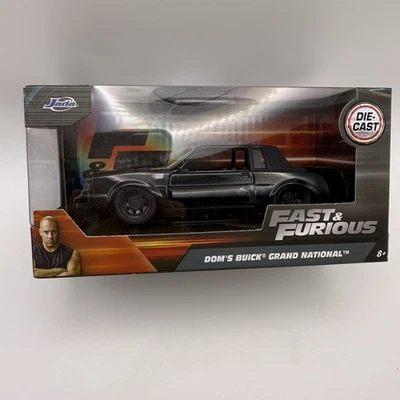 Jada Fast & Furious Dom’s Buick Grand National 1:32 Diecast – Black Car - Image 1 of 4