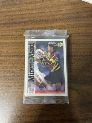 1994 Upper Deck World Cup Minute Maid FIFA Soccer - 25 Card Set Sealed - Image 1 of 2