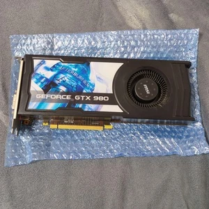 Msi Geforce Gtx 980 Gaming Graphics Card 4Gb Gddr5 Pcie 3.0 Vr Ready High - Picture 1 of 3