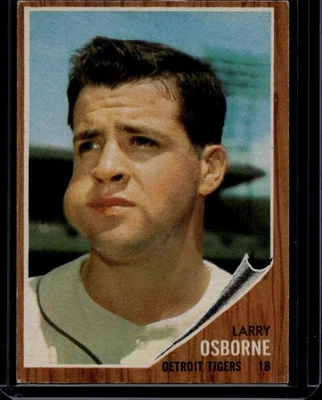 1962 Topps Set Break High Number #583 Larry Osborne, Vg - Image 1 of 2