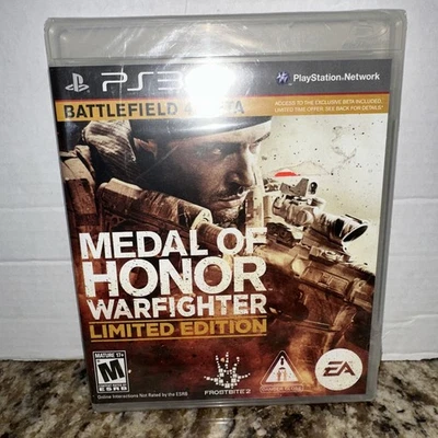 Medal of Honor Warfighter Limited Edition - PS3 - Brand New Sealed - Image 1 of 2