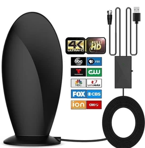Digital Antenna for Smart tv, 2025 Upgraded HD Digital Portable TV Antenna - Picture 1 of 6