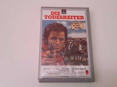 Die Todesreiter 1969 VHS German PAL Video Großbox Vince Edwards Jack Palance - Bild 1 von 4
