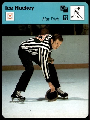 1977 Sportscaster #11-19 шляпа трюк - хоккей NM/MT - Изображение 1 из 2