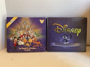 Rare OOP Disney Happiest Celebration On Earth & Music Behind The Magic Lot Of 2 - Picture 1 of 5