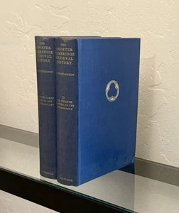 THE SHORTER CAMBRIDGE MEDIEVAL HISTORY by C. W. Previte-Orton 1952 HC/2 Volumes - Picture 1 of 14