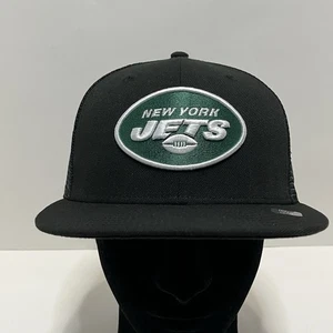 New York Jets New Era 9Fifty Trucker Mütze schwarz grün Mesh Snapback NFL Cap - Bild 1 von 7