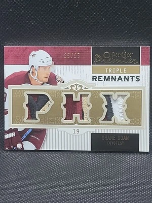 08-09 O-Pee-Chee Premier - Premier Remnants Shane Doan Gold Spectrum Triple /35 - Image 1 of 2