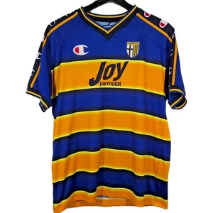 Camiseta de colección Champion Parma A.C. 2001/02 local Y/XL *se adapta a hombre pequeña* usada en excelente estado - Imagen 1 de 10