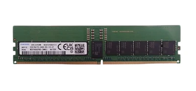 NEW Samsung 32GB 2Rx8 DDR5 PC5-5600 ECC REG RDIMM Server Memory M321R4GA3PB0-CWM - Image 1 of 3