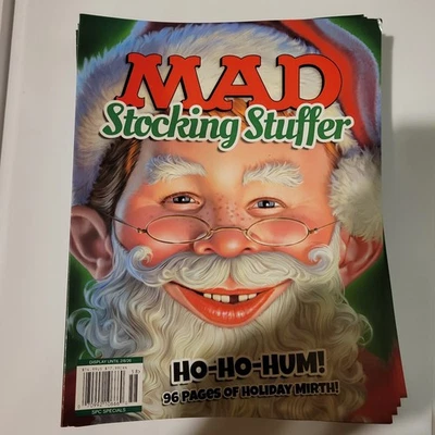 MAD Stocking Stuffer Magazine 2025 ~ Ho-Ho-Hum 96 Pages Of Holiday Mirth! - Image 1 of 4