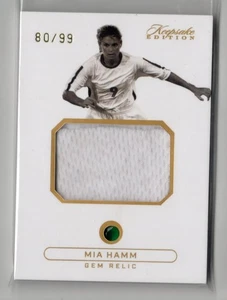 2024 Keepsake Sports Edition Mia Hamm GEM / JERSEY RELIC 80/99 USWNT SOCCER - Picture 1 of 1