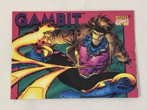 GAMBIT - MARVEL FRANKLIN CRUNCH N MUNCH COLLECTABLE CARD  - Picture 1 of 2
