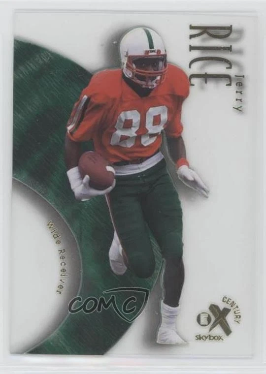 2013 Fleer Retro 1999 EX Century Jerry Rice #14 HOF - Image 1 of 2