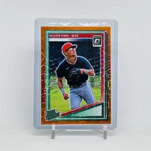 Donruss Optic Orange Velocity Prizm 2025 clasificación Prospect Seaver King #174 - Imagen 1 de 2