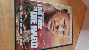 Live Free or Die Hard DVD 2007 Full Screen Edition Bruce Willis - Picture 1 of 3