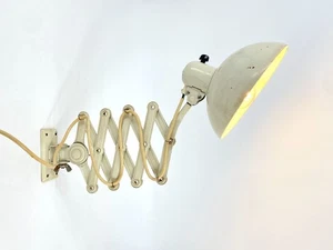 * KAISER IDELL SCHERENLAMPE WANDLAMPE 6718 /122 30ER BAUHAUS - Bild 1 von 20