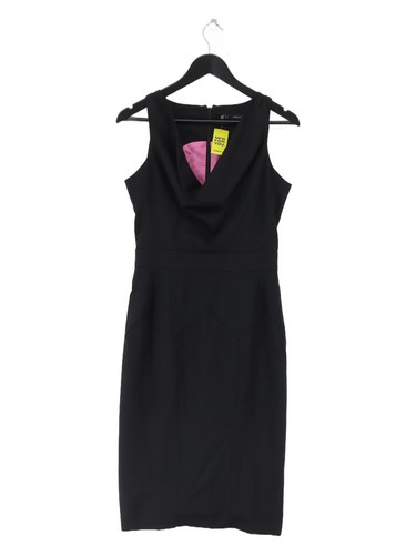 Abito donna midi Dsquared2 UK 16 nero 100% altro linea A