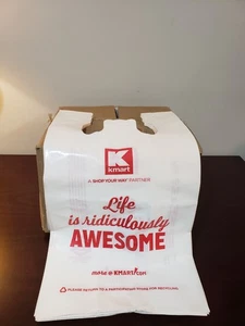Case of 400 Kmart Heavy Duty Plastic Reusable Shopping Bags - Exclusive To NJ - Picture 1 of 7