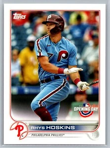 Rhys Hoskins 2022 Topps Opening Day BASEBALL #210 Philadelphia Phillies - Picture 1 of 2