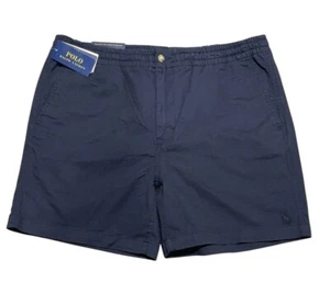 Polo Ralph Lauren Stretch Navy Blue Shorts Classic Fit 6" Men’s XL NWT $89 - Picture 1 of 7
