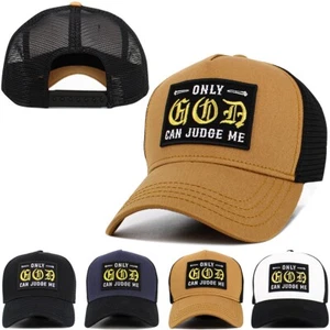 KBETHOS Only God One Mesh Back Ballcap - Picture 1 of 13