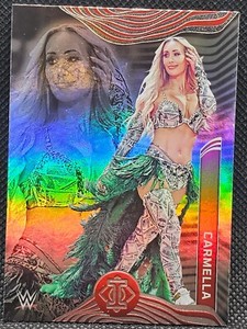 2022 Panini Chronicles WWE Carmella Illusions Card Bronze #276 RAW Near Mint 