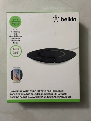 Belkin Studio 5W Universal Wireless Charging Pad Qi-Smartphones Apple Samsung LG - Bild 1 von 2