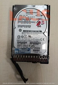HPE 300GB 10K SAS 12G 2,5" SFF Hot-Plug HDD G8 G9 G10 768788-001 - Bild 1 von 3