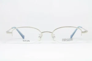 MATSUDA 14145 SLU TITANIUM Original Vintage Eyeglasses Frame Silver Light TITAN - Picture 1 of 7